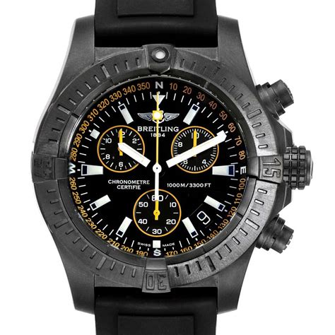 breitling avenger seawolf chrono blacksteel